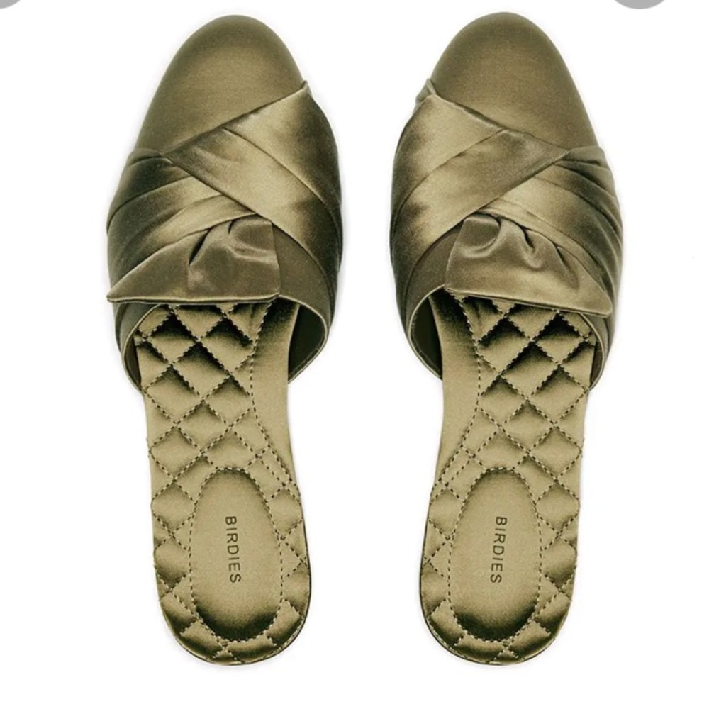 Birdies songbird khaki green sz 8.5